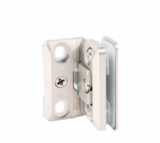 Vitreasy 003 Möbelgångjärn,        glas-trä