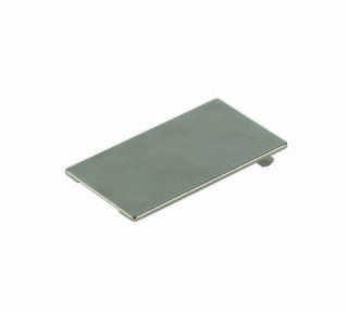 Limplatta för glasdörr             52 x 30 mm