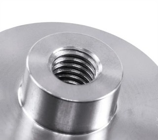 Limningsadapterplatta ø 35 för     möbelhjul