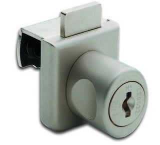 Glasdörrlås kan klämmas            fast för enkeldörrar