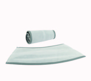 Handledsskydd Spaltläder           hålad, 150mm lång