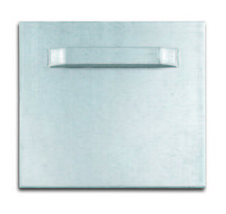 Spegelplatta med en ögla,          200 x 100 x 0,9mm, frp om 10st