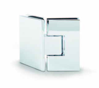 Gångjärn Bilbao Select G/G 135°,   blankförkromad