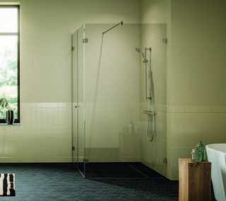 Vred för duschdörr SK003,          blankförkromad