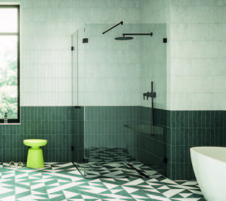 Vred för duschdörr SK003, svart