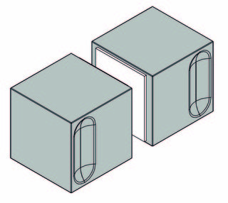 Duschdörrknopp SK003, borstad      koppar