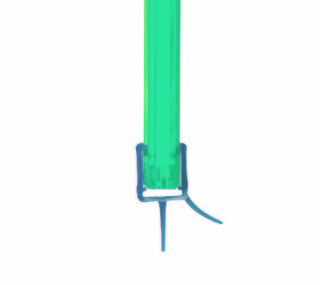 Duschdörrtätning transparent mot   golv, för 6-8 glas, L=2160mm