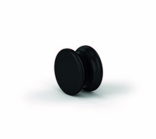 Duschdörrknopp RK001, svart