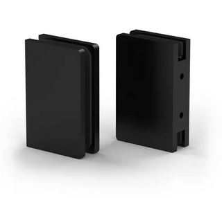 Längsförbindning Santos G/V 90°,   rak form, svart, 1 par