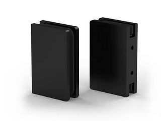 Vinkelförbindning Santos G/G 90°,  svart, 1 par