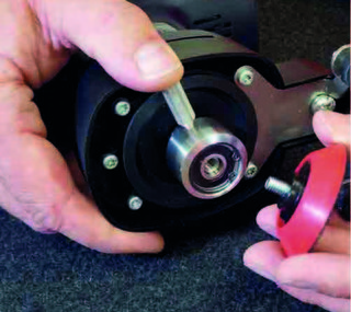 Grundskiva, kardborr Basic Head    (Velcro) No. 93075