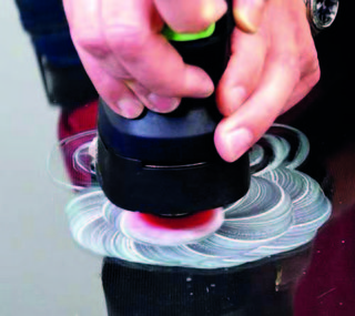 Polerskiva Scratch Away®           med kardborrfäste