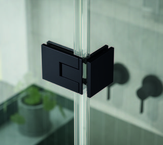 Gångjärn Juna G/G 180°, svart,     1 par