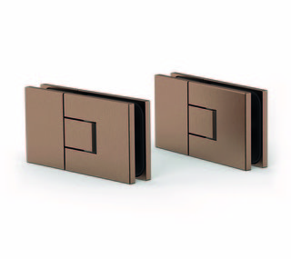 Gångjärn Juna G/G 180°,            koppar borstat, 1 par