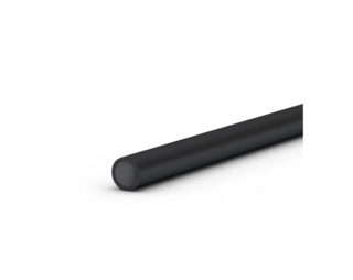 Stabiliseringsstag Ø12, utan       anslutning ,svart, L=1210mm