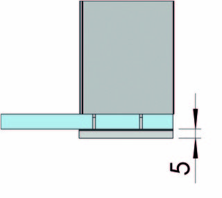 MasterTrack® ST monteringssats     glas, natur