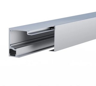 MasterTrack® ST skjutdörrssats för nischdusch L=1200 mm, natur