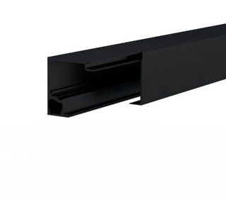 MasterTrack® ST skjutdörrssats för nischdusch L=1200 mm, svart