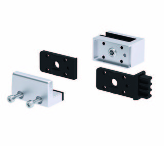 MasterTrack® ST skjutdörrssats för nischdusch, L=2000 mm, natur