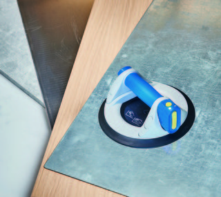 Veribor® batteridriven             suglyftare, plast