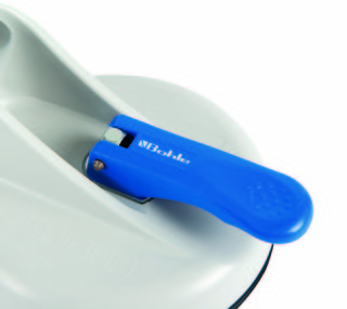 VERIBOR glaslyftare 2-sug,         plast, grå