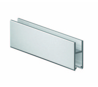 Supra löparskoprofil, 4 - 6 mm glas