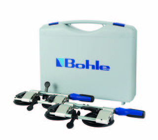 Veribor Platt/skivspännare, set 2  st i låda Ø 120 mm per gummiplatta