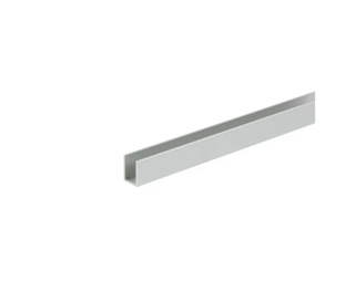 U-profil 15 x 20 mm,               natur, 5000 mm