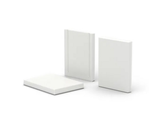 Ändlock till U-profil 15mm,        vit, 10st/frp