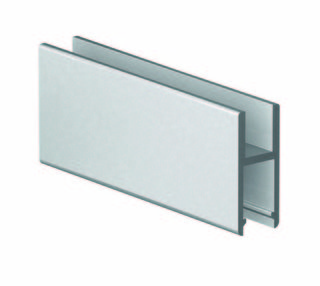 Robustus vagnbeslag 10-12,76 mm    glas med skyddsfolie natur, 5m