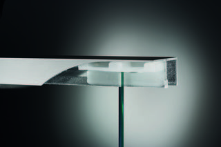 Robustus vagnbeslag 10-12,76 mm    glas med skyddsfolie natur, 5m