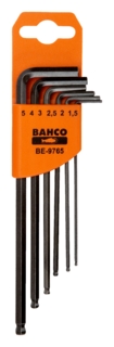 Insexnyckelsats Bahco BE-9770      1,5-5mm