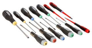 Skruvmejselsats Bahco 13-delars    BE-9875