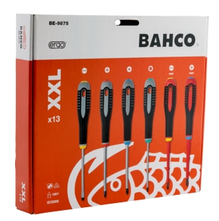 Skruvmejselsats Bahco 13-delars    BE-9875
