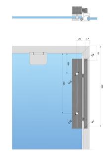 Glaskonsol NF 2.0 TS 97 - vit