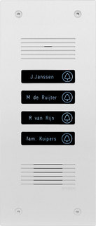 Robin Audio Pro 4, Silver          porttelefon med 4 knappar
