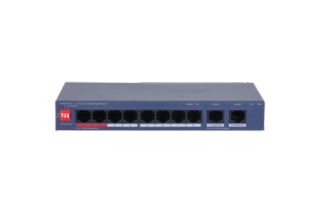 10-Port Cloud Managed Desktop      Switch with 8-Port PoE