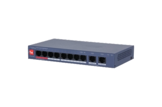 10-Port Cloud Managed Desktop      Switch with 8-Port PoE