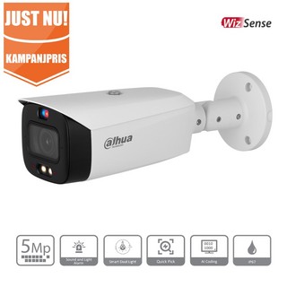 5MP Kamera (Bullet) 2.8mm lins,    Full Color 2.0 Dual Illumination