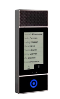 DinBox porttelefon TP512 Touchpad  5tum porttelefon med läsare R20