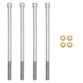 Cylinderskruv säk 4 st 90mm med    plugg
