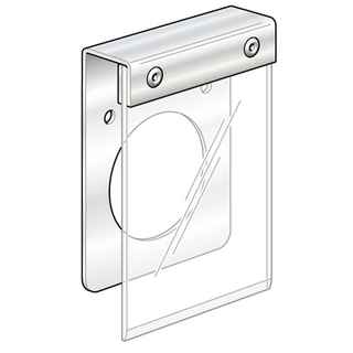 Väderskydd dormakaba 3048/3082     höjd 38mm