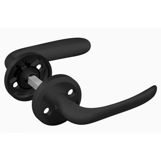 Dörrtrycke DH 8020 35-95mm Svart   (BL-PVD)
