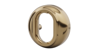 Cylinderring Dynamic DR D7320      8-19mm Matt mässing