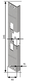 Monteringsstolpe Exma              912-15V