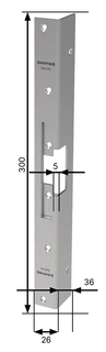 Monteringsstolpe Exma              542-5V