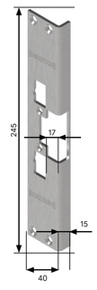 Monteringsstolpe Exma              912-17V