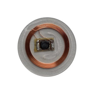 RFID transponder Mifare 1k, 20mm   självhäftande