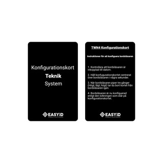 Konfigurationskort till multiläsareMifare DESFire RCO