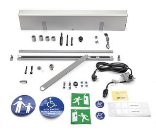 Slagdörrsautomatik SW300           PULL-paket Silver